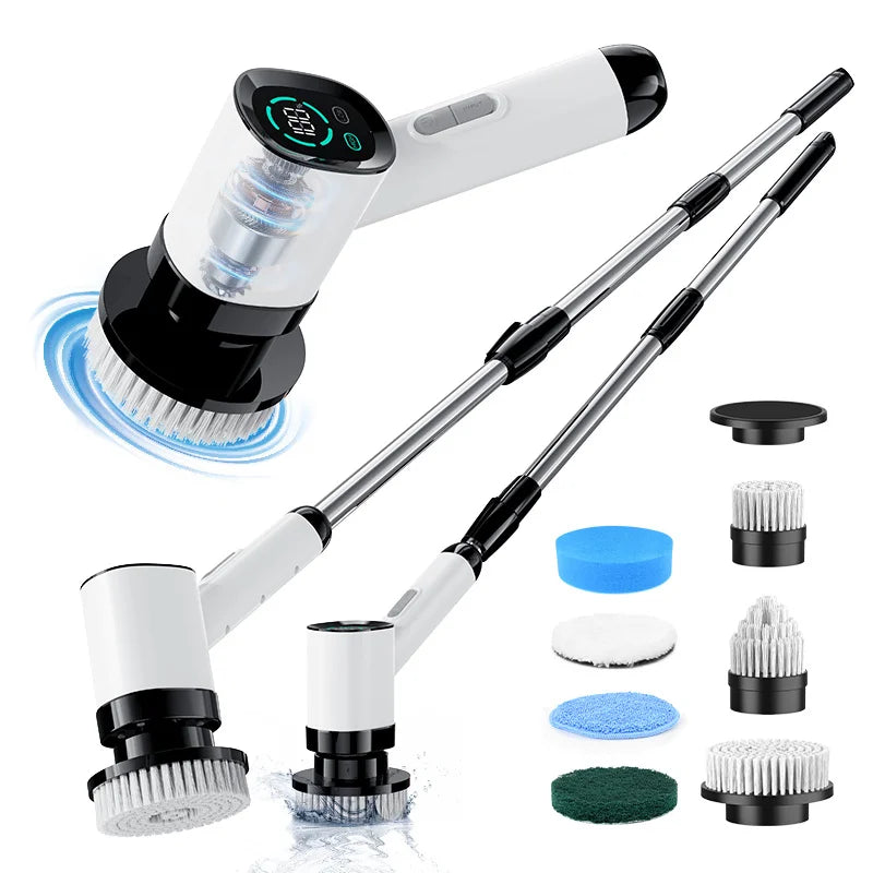 Cepillo Eléctrico de Limpieza 7 en 1 Recargable