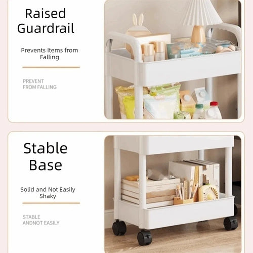 Carrito Organizador con Ruedas (3 o 4 Niveles)